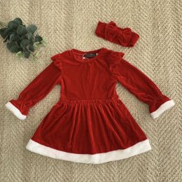 Robe de noël avec son bandeau