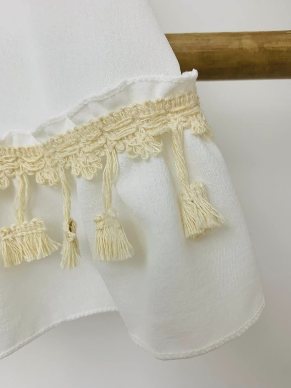 Robe pampilles Ibiza - blanche – Image 4