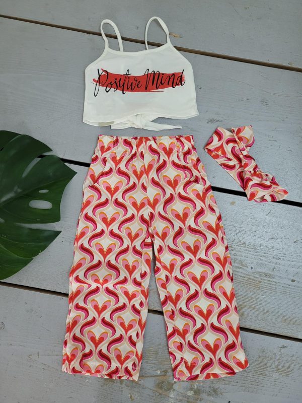 Ensemble pantalon Positive Minds - Grenadine