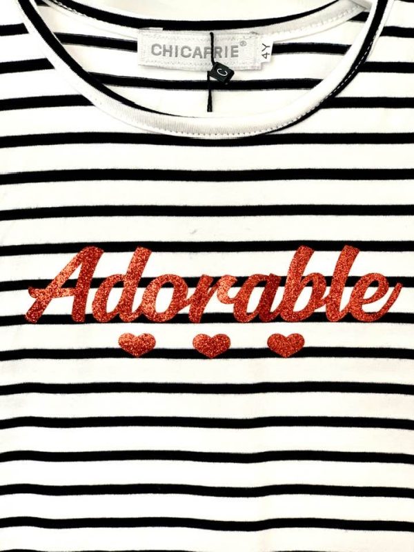 Robe rayé "Adorable" – Image 2