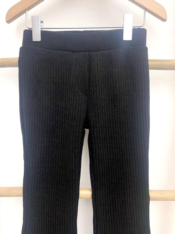 Pantalon velours côtelé - Noir – Image 3