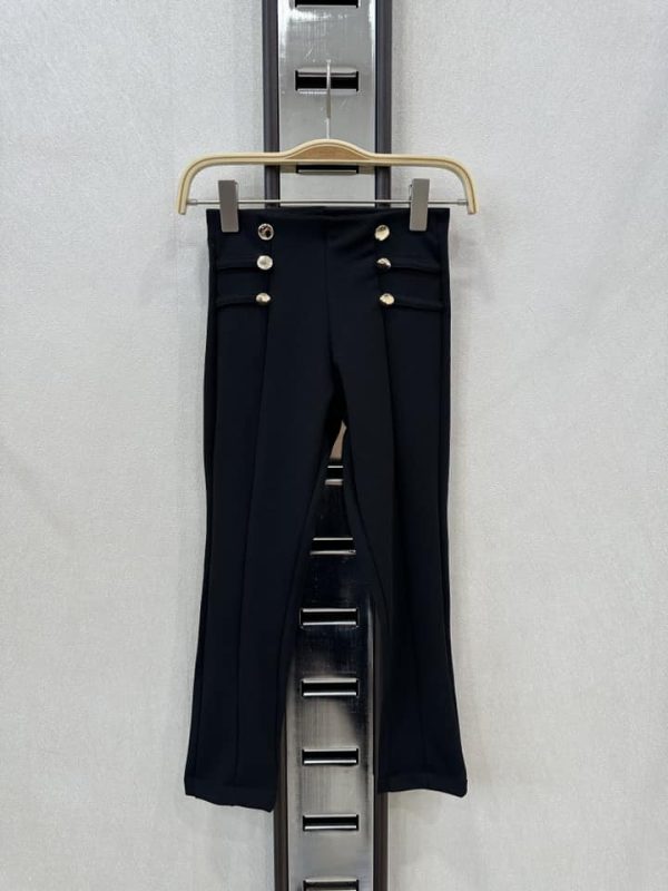 Pantalon chevron - Noir