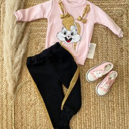 Ensemble Bunny chic doré 6 à 18 mois