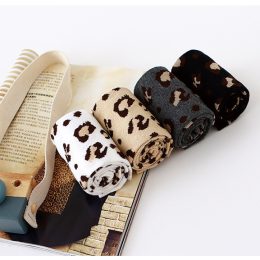 Chaussette haute print léopard 3 à 8 ans