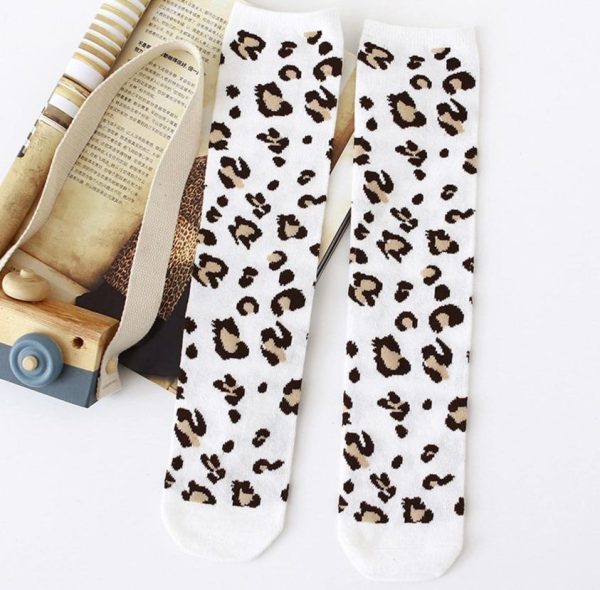 Chaussette haute print léopard 3 à 8 ans – Image 7