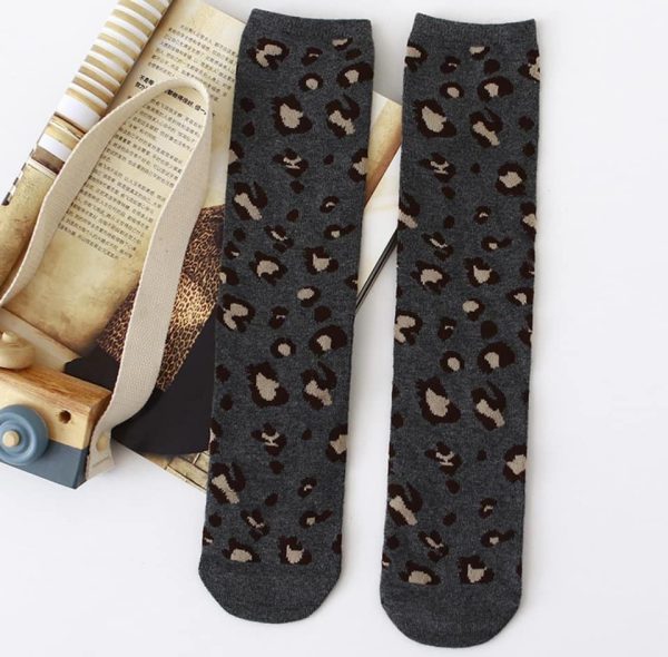 Chaussette haute print léopard 3 à 8 ans – Image 6