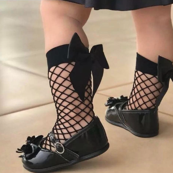 Chaussette résille noir - Taille unique – Image 7