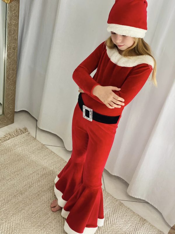 Combinaison mère Noël avec son bonnet – Image 2