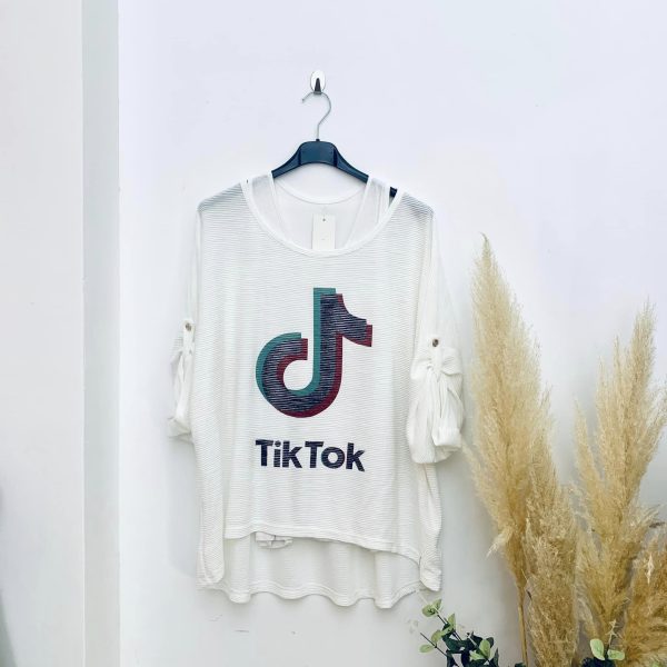 Top Tik Tok  blanc