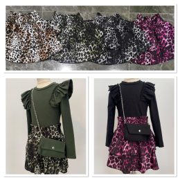 Jupe taille large smockée - Cheetah
