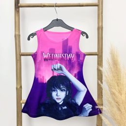 Robe trapèze mercredi purple