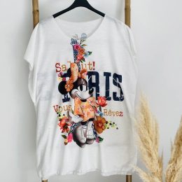 Robe légère "SALUT PARIS"