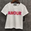 T-shirt 3D Amour - fuchsia
