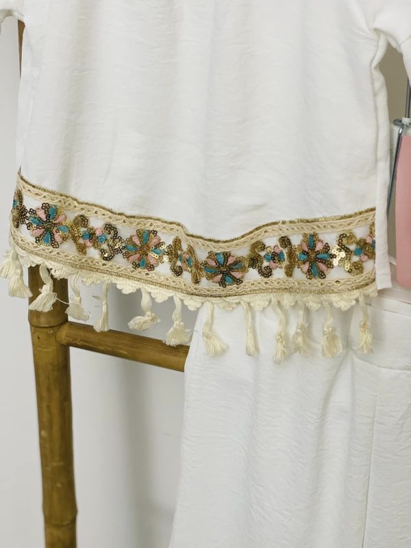 Ensemble pampilles Ibiza - Blanc – Image 3