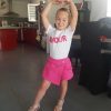 T-shirt 3D Amour - fuchsia – Image 2