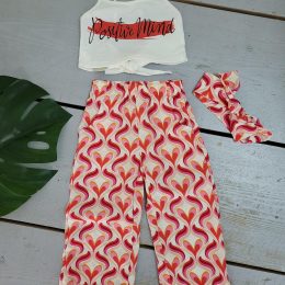 Ensemble pantalon Positive Minds - Grenadine