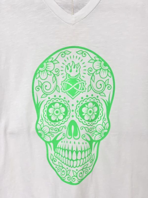 T-shirt logo tête de mort – Image 2