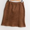 Jupe mi longue faux daim - couleurs au choix – Image 9