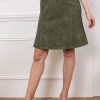 Jupe mi longue faux daim - couleurs au choix – Image 10