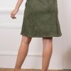 Jupe mi longue faux daim - couleurs au choix – Image 13
