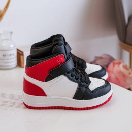 Basket haute enfants - Rouge (105)