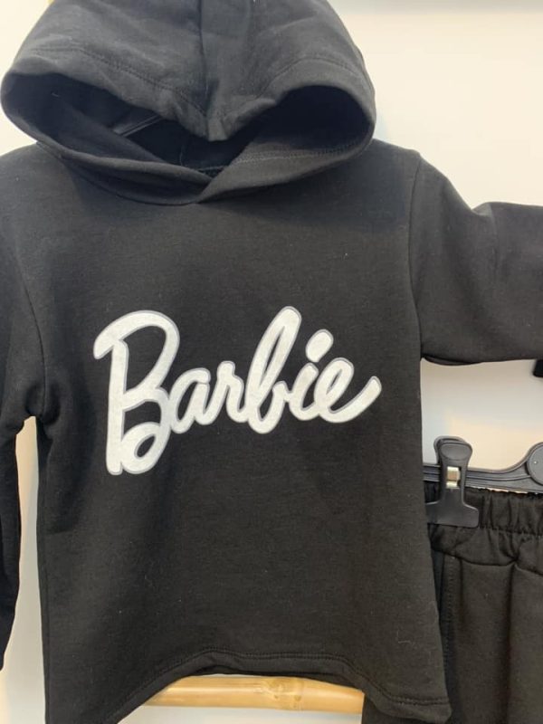 Jogging coton Barbie - noir – Image 4