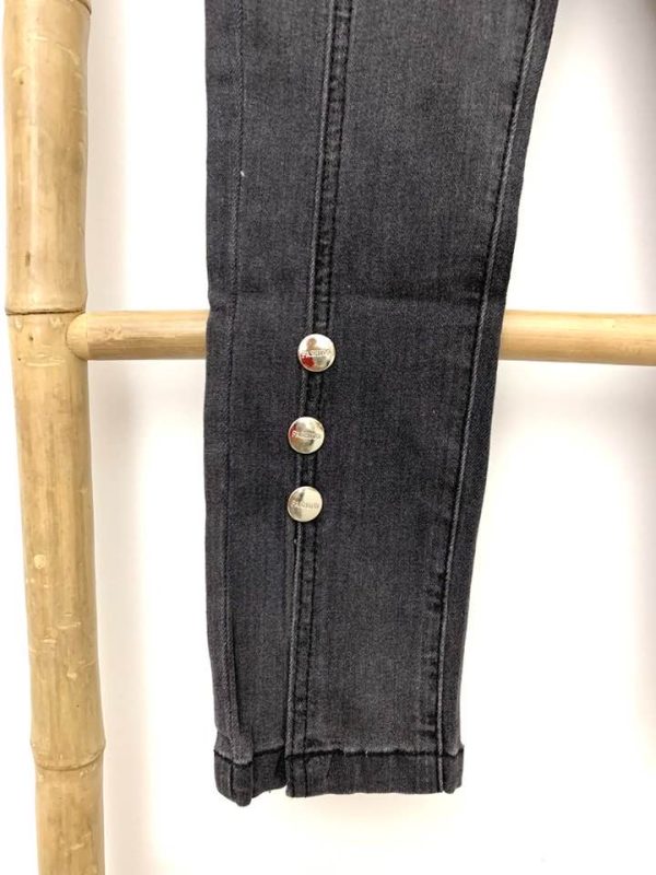 Jeans délavé - noir – Image 4