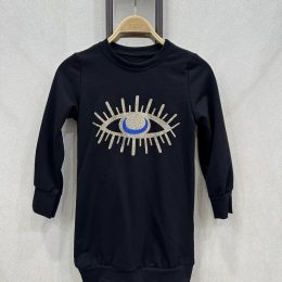 Robe sweat oeil - Noir