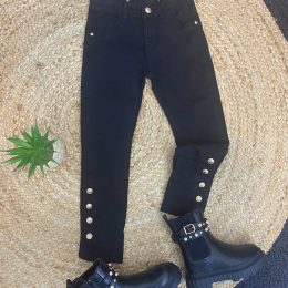 Jeans slim - noir