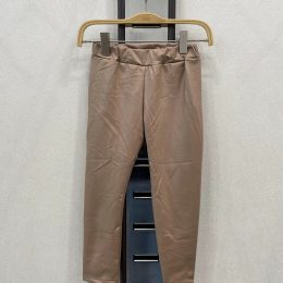 Legging simili cuir  - Camel