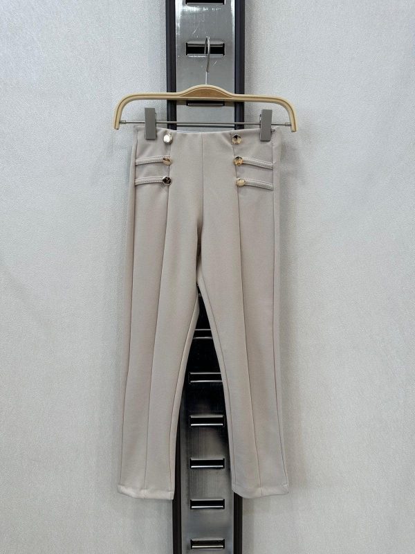 Pantalon chevron - Beige