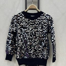 Pull pampilles à facettes - noir